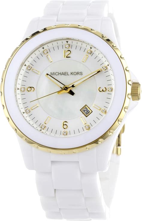 original reloj michael kors|Michael Kors reloj mujer blanco.